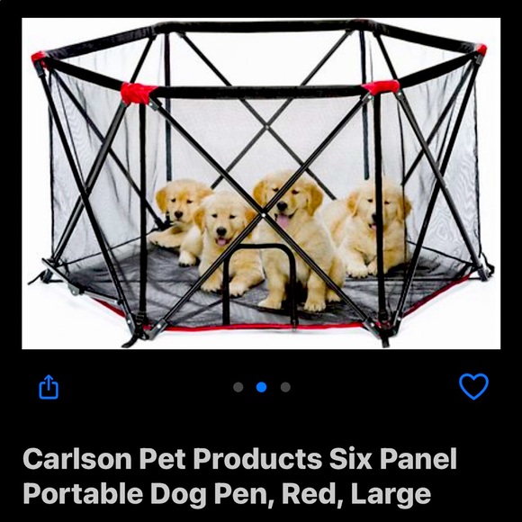 Dog Playpen Large Like New - Foldable